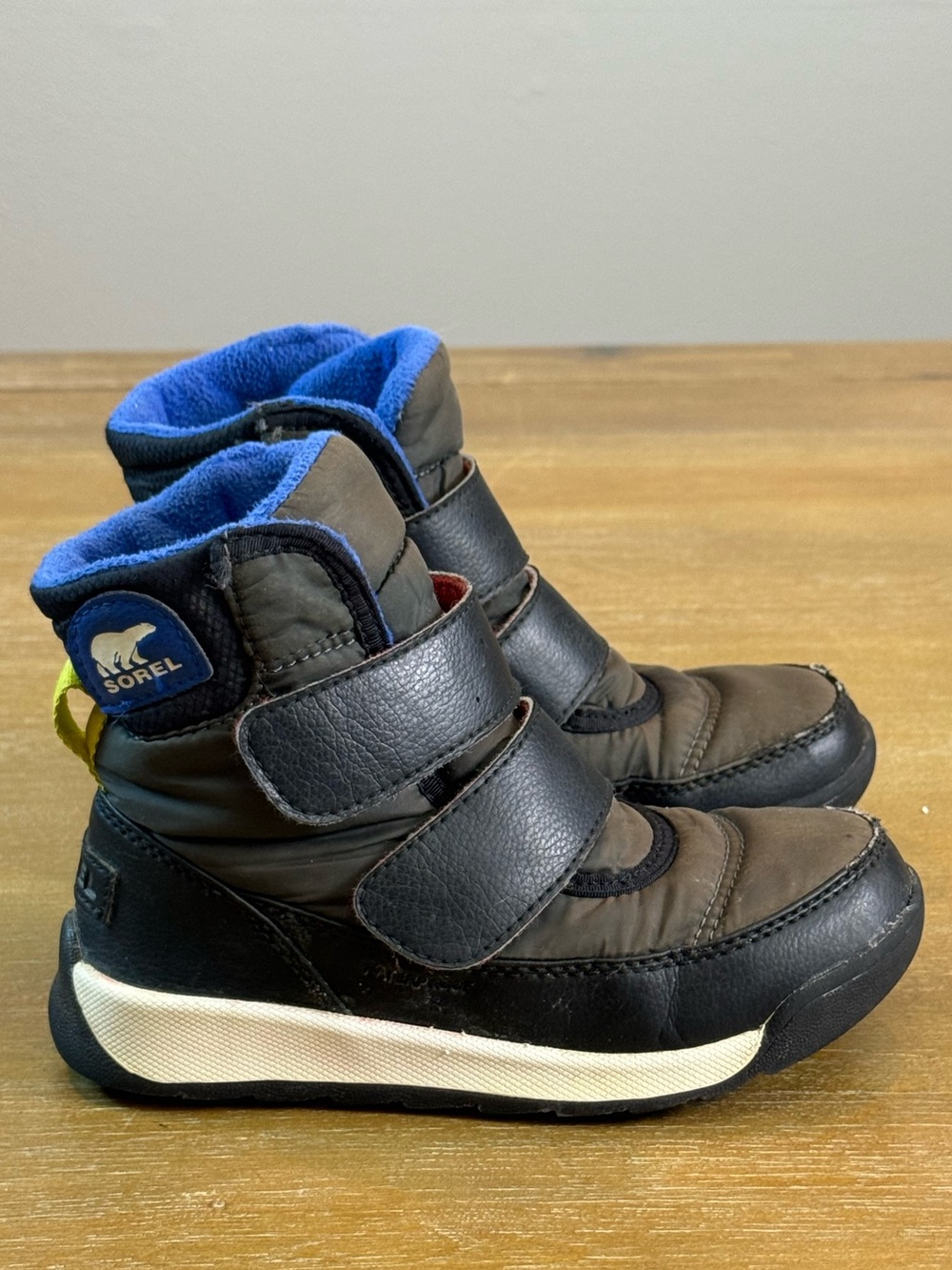 Sorel Toddler Whitney Grip-Strap Winter Boots Waterproof Insulated Sz 11